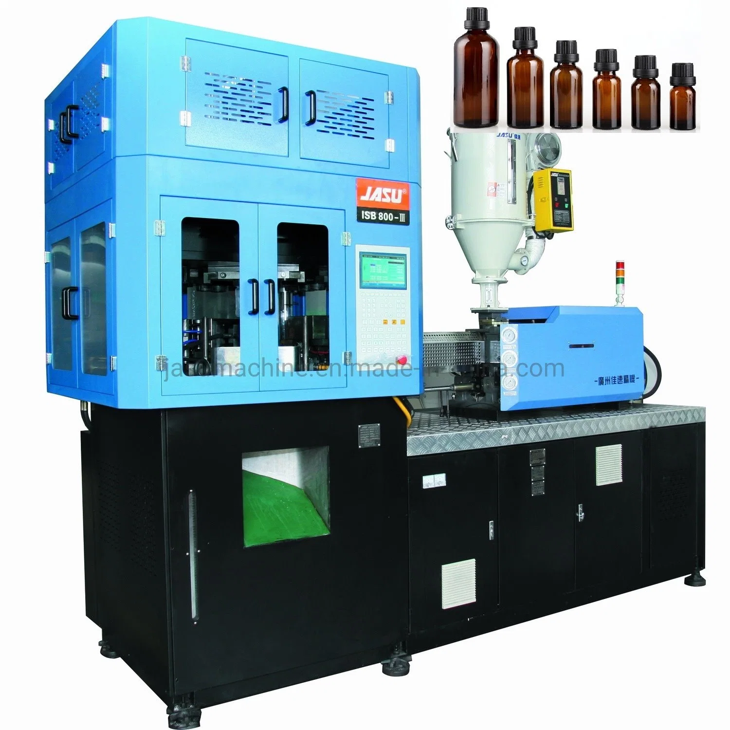 Máquina de moldeo por soplado de inyección de plástico automática completa de una etapa para botellas de PET PETG PE PP Tritan PC Pctg