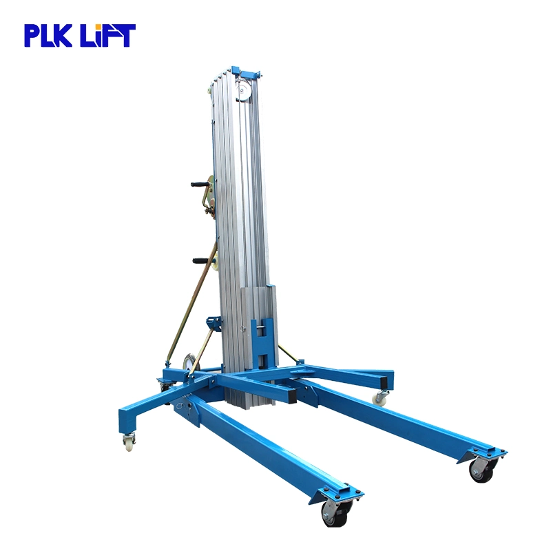 3.5m 5m Manual Material Lift for Air Conditioner Installing