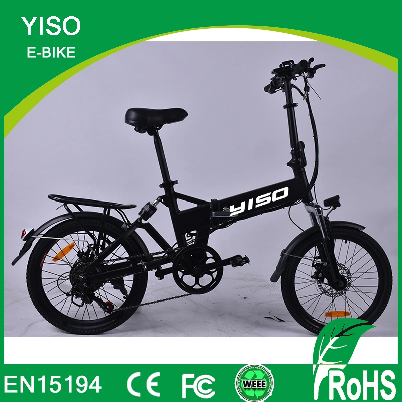 Senhora Ebike Dobra Estilo 36V bicicleta eléctrica recarregável com marcação CE