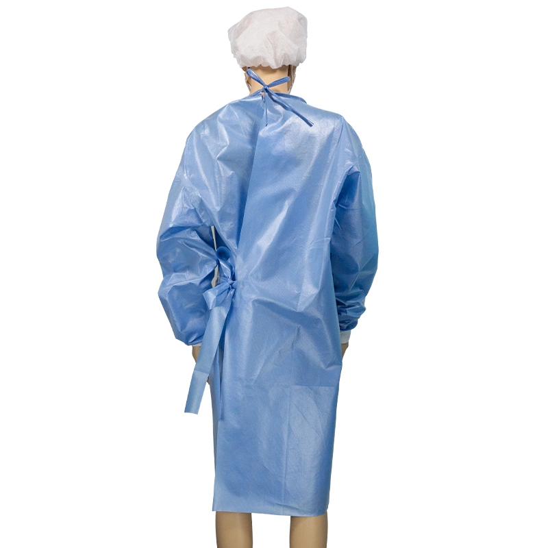 Health Gown Isolation China SMS Non Woven Medical Surgical Gowns