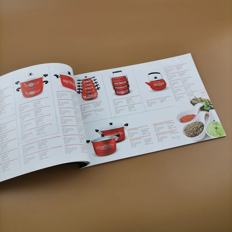 Full Color Product Catalog Printing Perfect Bound