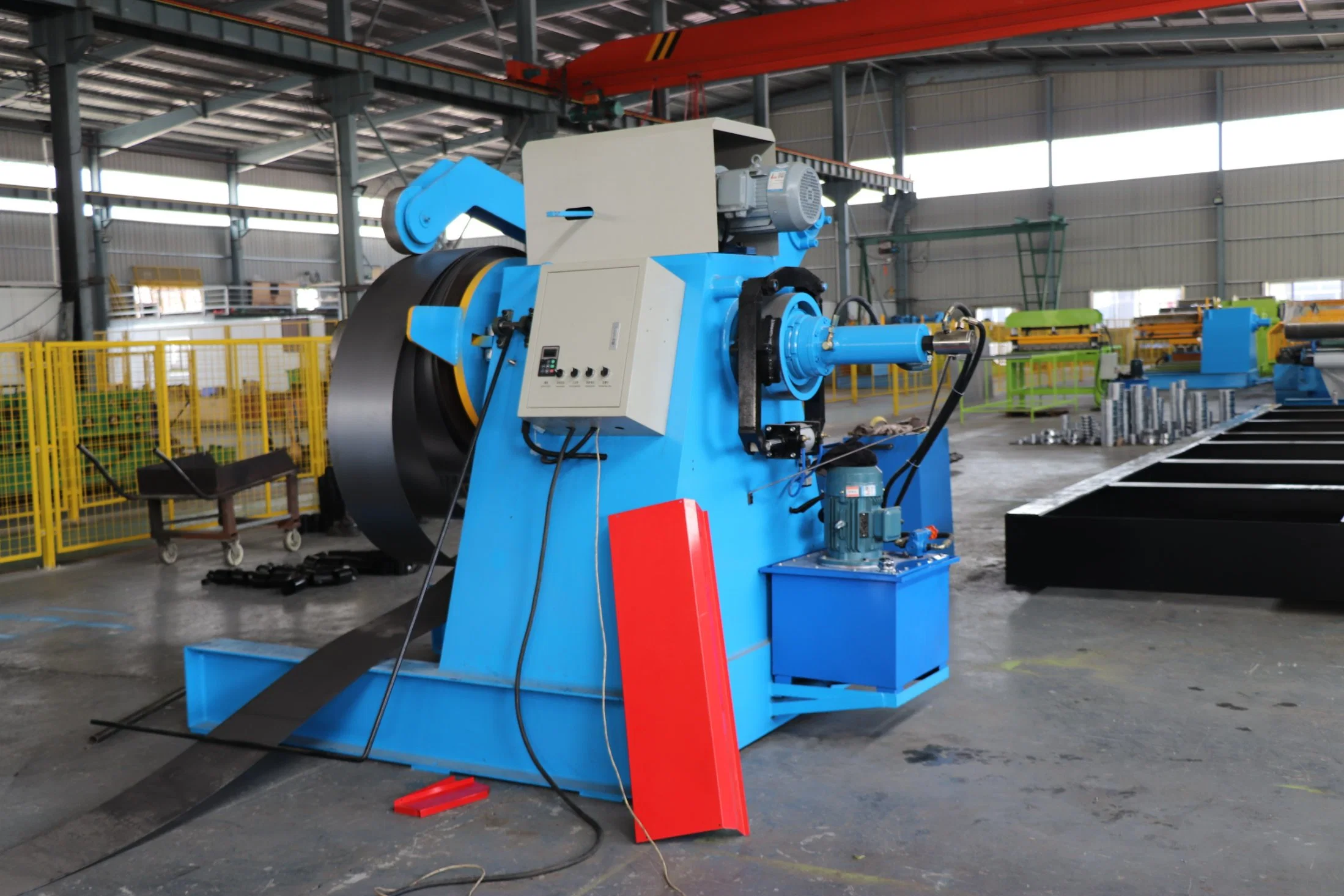 Factory Price New 5t Mult Function Manual Anual Hydraulic Decoiler Machine with CE