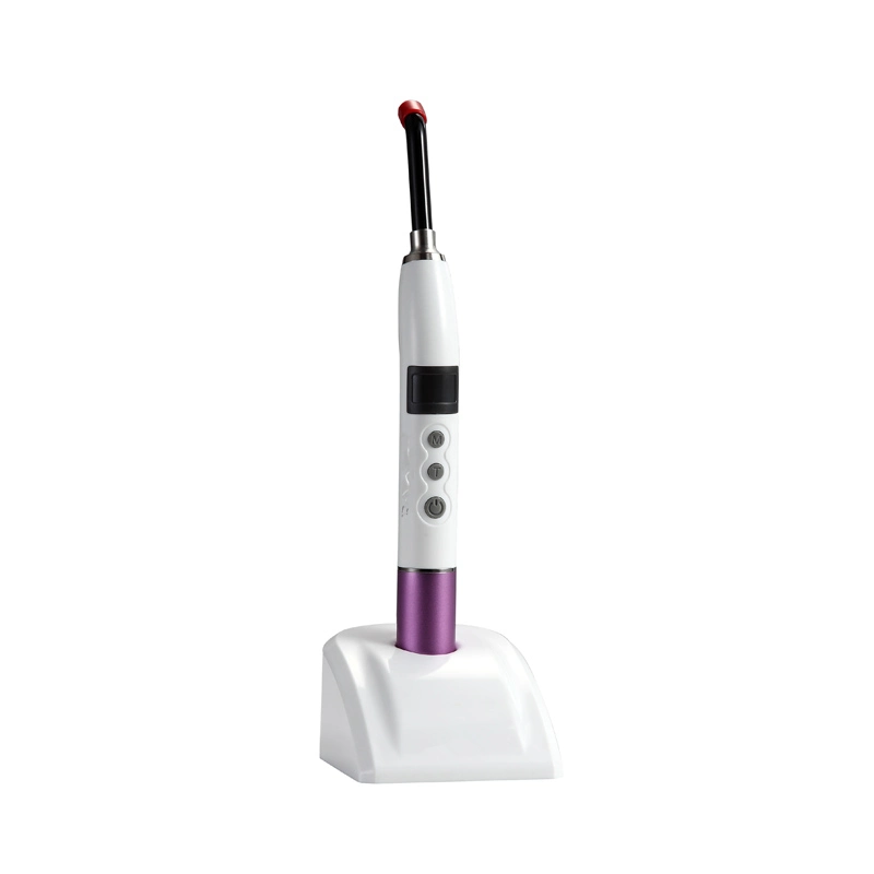 Aluminum Body Colorful Wireless Digital Dental LED Curing Light