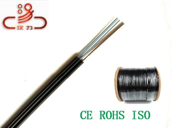 FTTH Drop Wire Optical Fiber Cable 2 C Made China