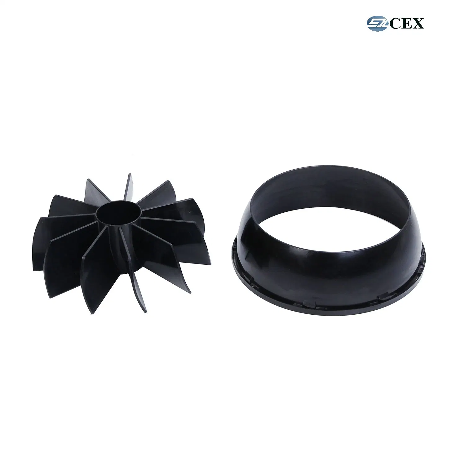 Customized OEM Injection Molding Plastic Swivel Joint Pipe Connector