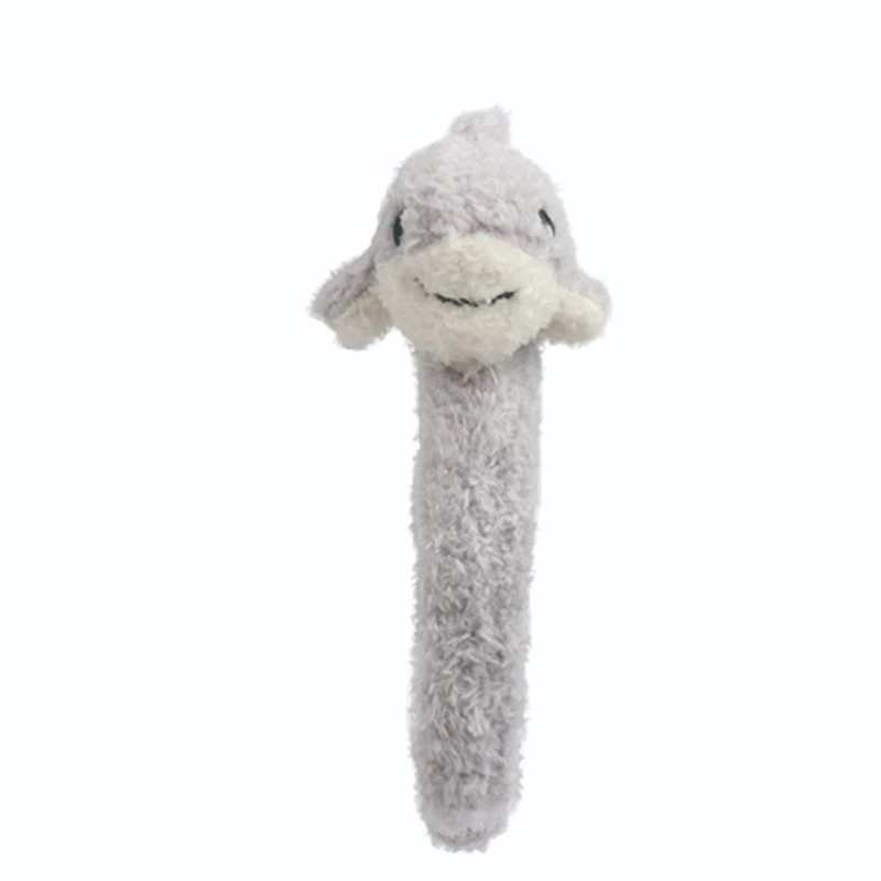 OEM ODM Tiburón Mini juguete de peluche suave Peluche lindo de la banda de pelo Para niñas