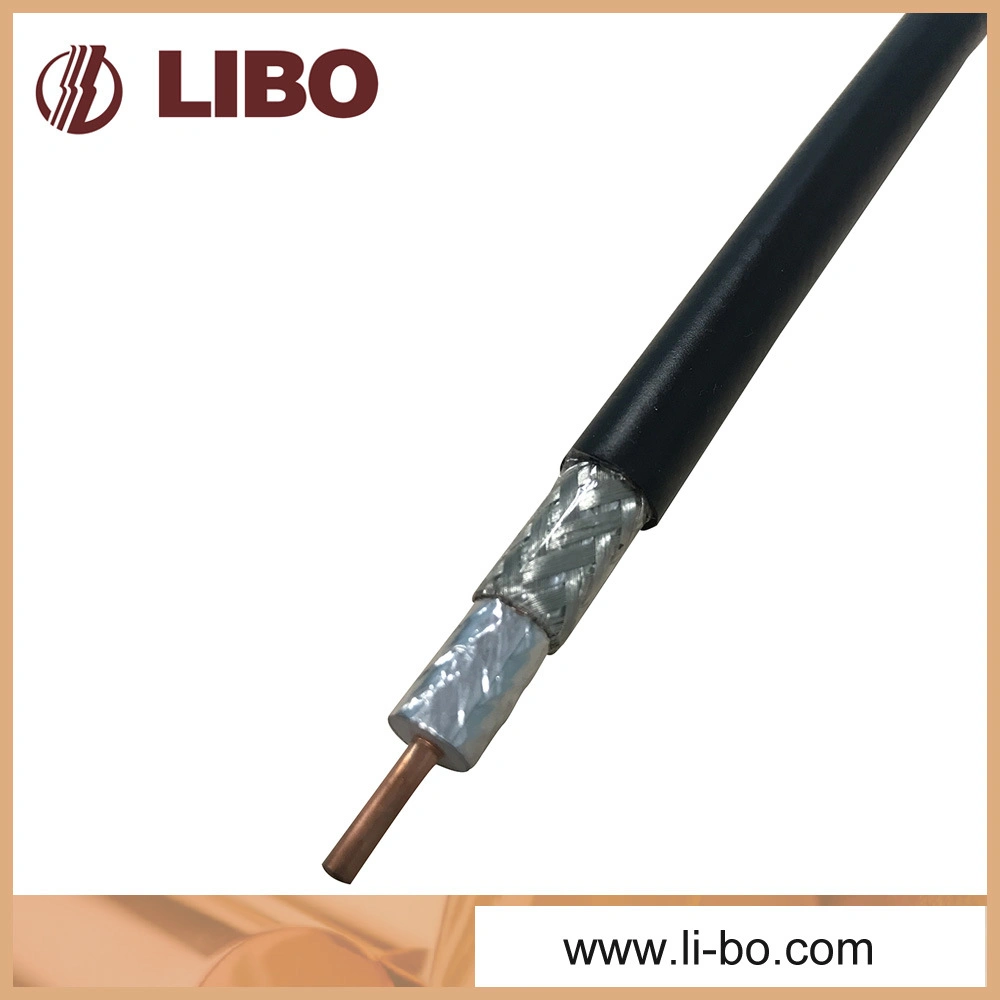 14 AWG Copper Clad Steel Rg11 Coaxial Cable with PVC Jacket