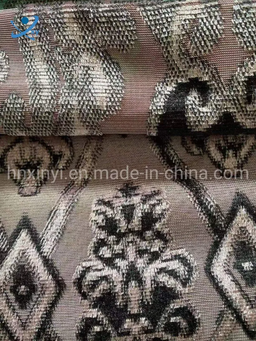 2021 New Design Waterproof Stretch Poly Knitted Jacquard Fabric Textile