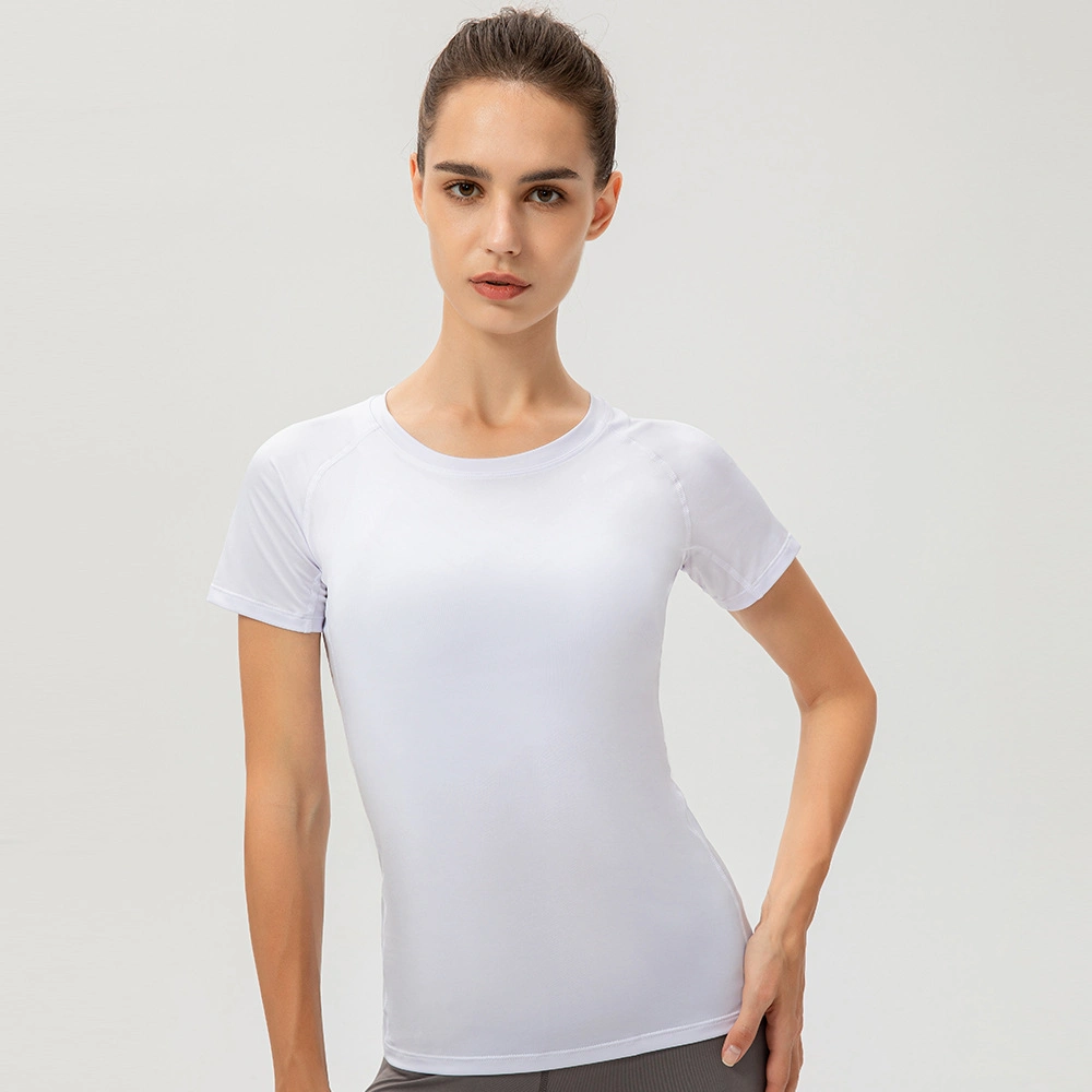 Ladies Women's Clothing Quick Dry Seamless Sports Wearrunning T-Shirts