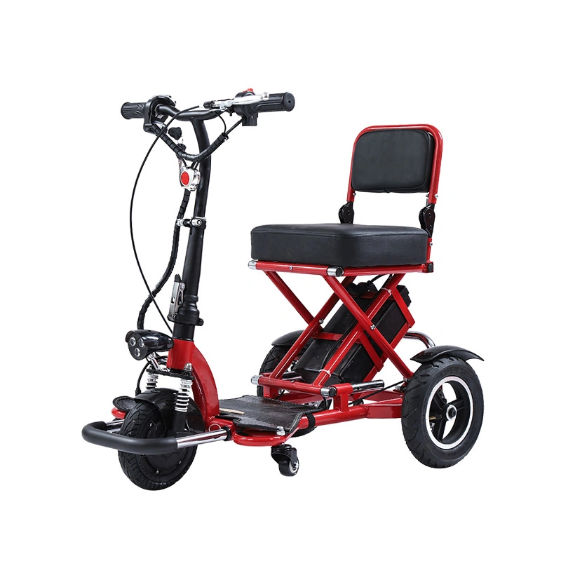 Portable and Folding 3 Wheels Handicapped Electric Scooter