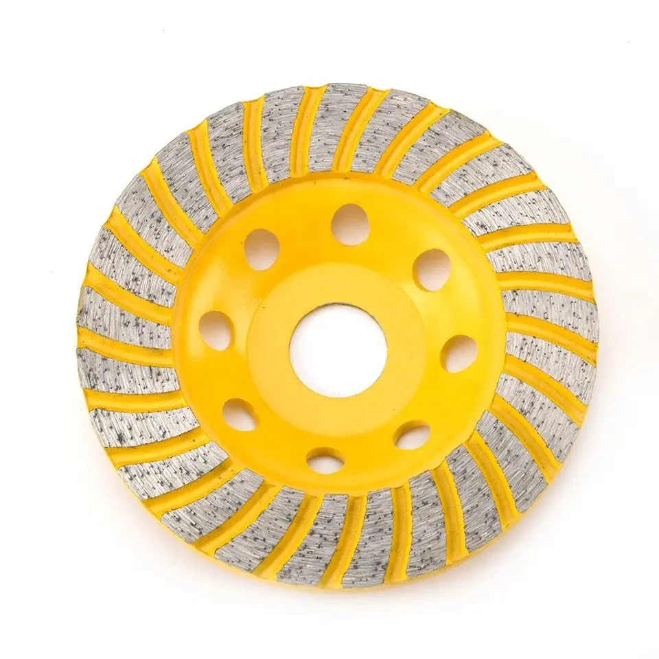 115mm Turbine Diamond Grinding Wheel 22.23mm Inner Hole Diamond Grinding Wheel for Concrete