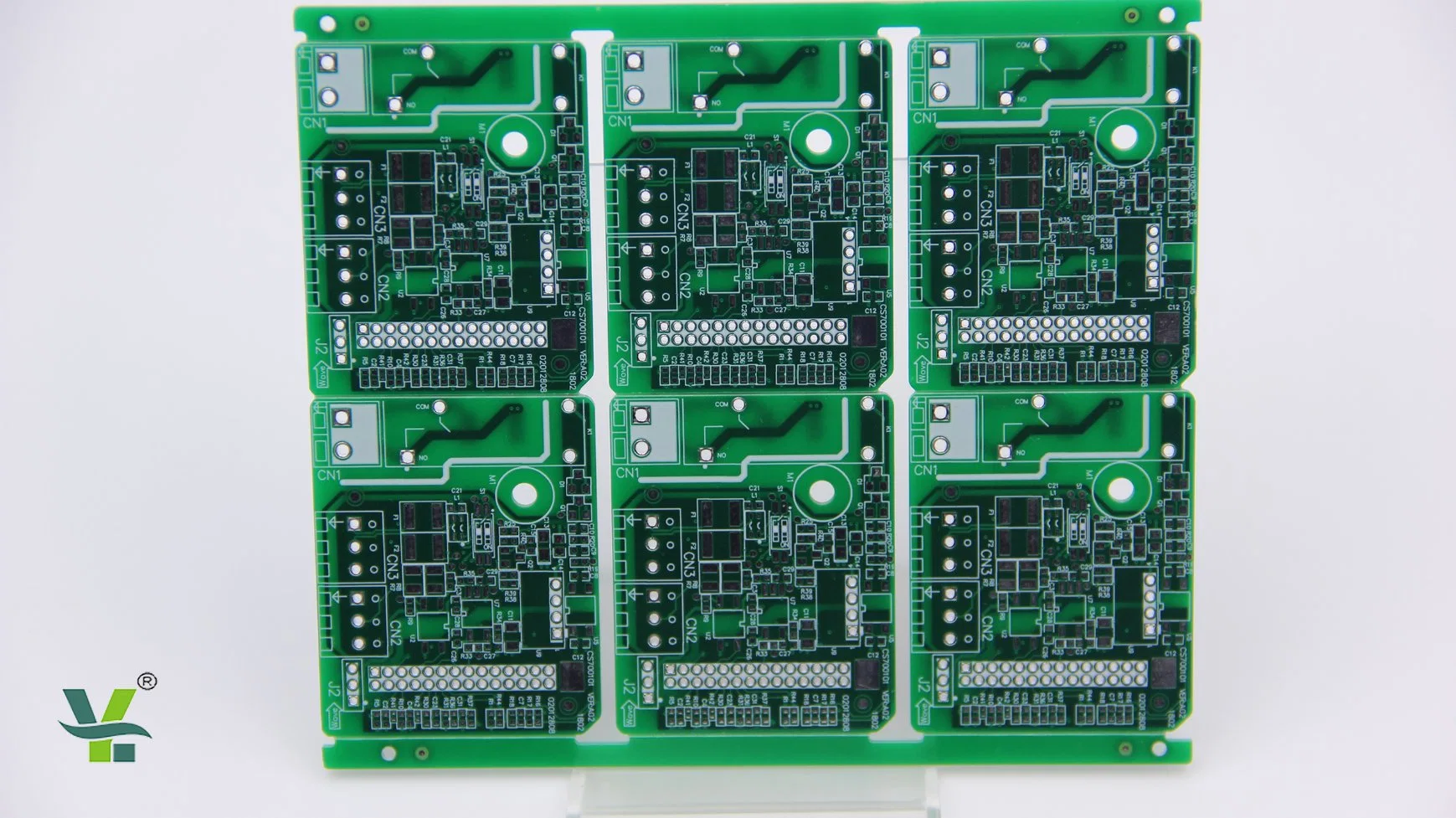 Carte de circuit imprimé de fabrication de carte à quatre couches