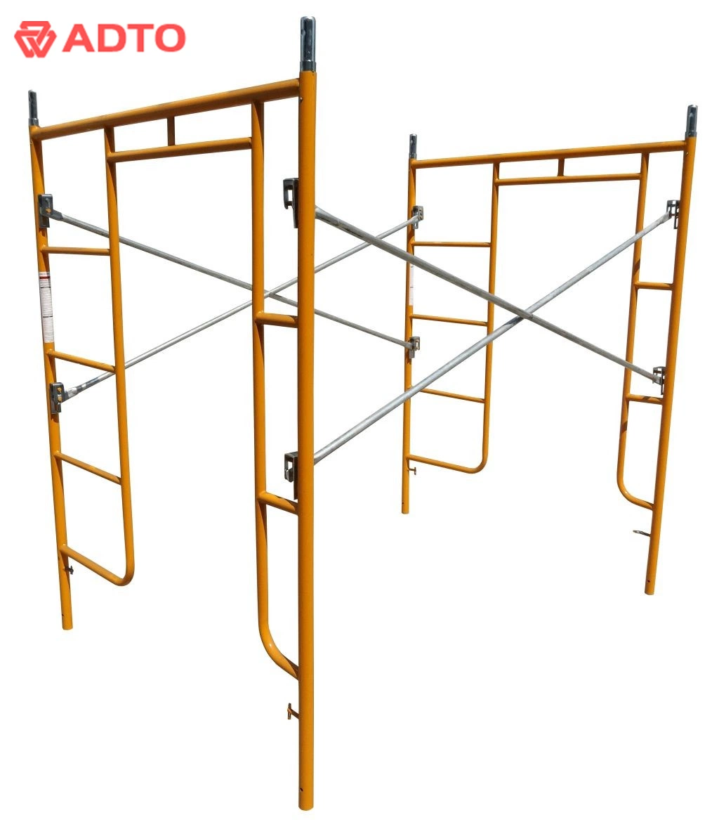 Professional HDG Scaffolding Post Movable Walkthrough/Masonry Frame Scaffolding for Sale