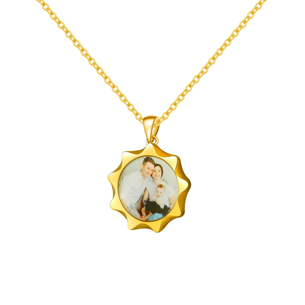 9-Point-Star Photo Pendant Necklace Jewelry Make Your Own Acrylic Charms