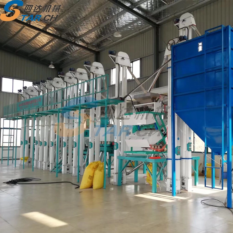 Parboiled Rice Processing Machine 30 Ton Per Day Rice Mill