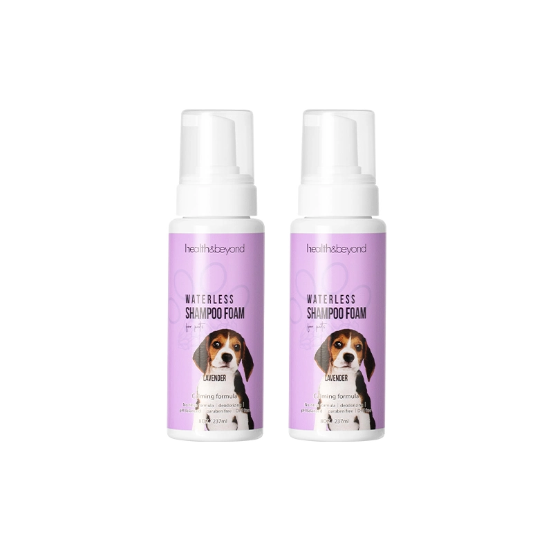 Fábrica OEM/ODM Productos de alta calidad Deodorizando Champú seco sin agua para mascotas Para perros y gatos