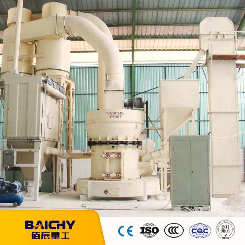 High Pressure Micro Powder Production Line Carbon Black Ygm95 Grinding Raymond Mill Machine