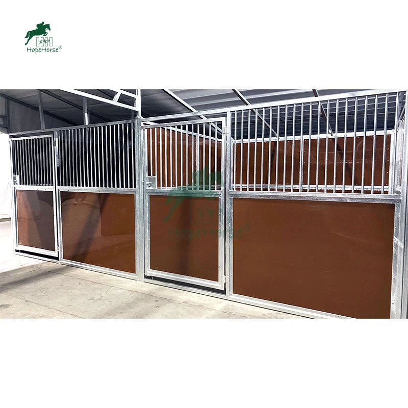 Mobile Stall Horse Product Horse Equipment Equestrian Wooden Horse Stable Box