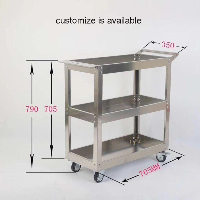 Supply Stainless Steel Hospital Trolleys Medical Procedure Trolleys & Carts