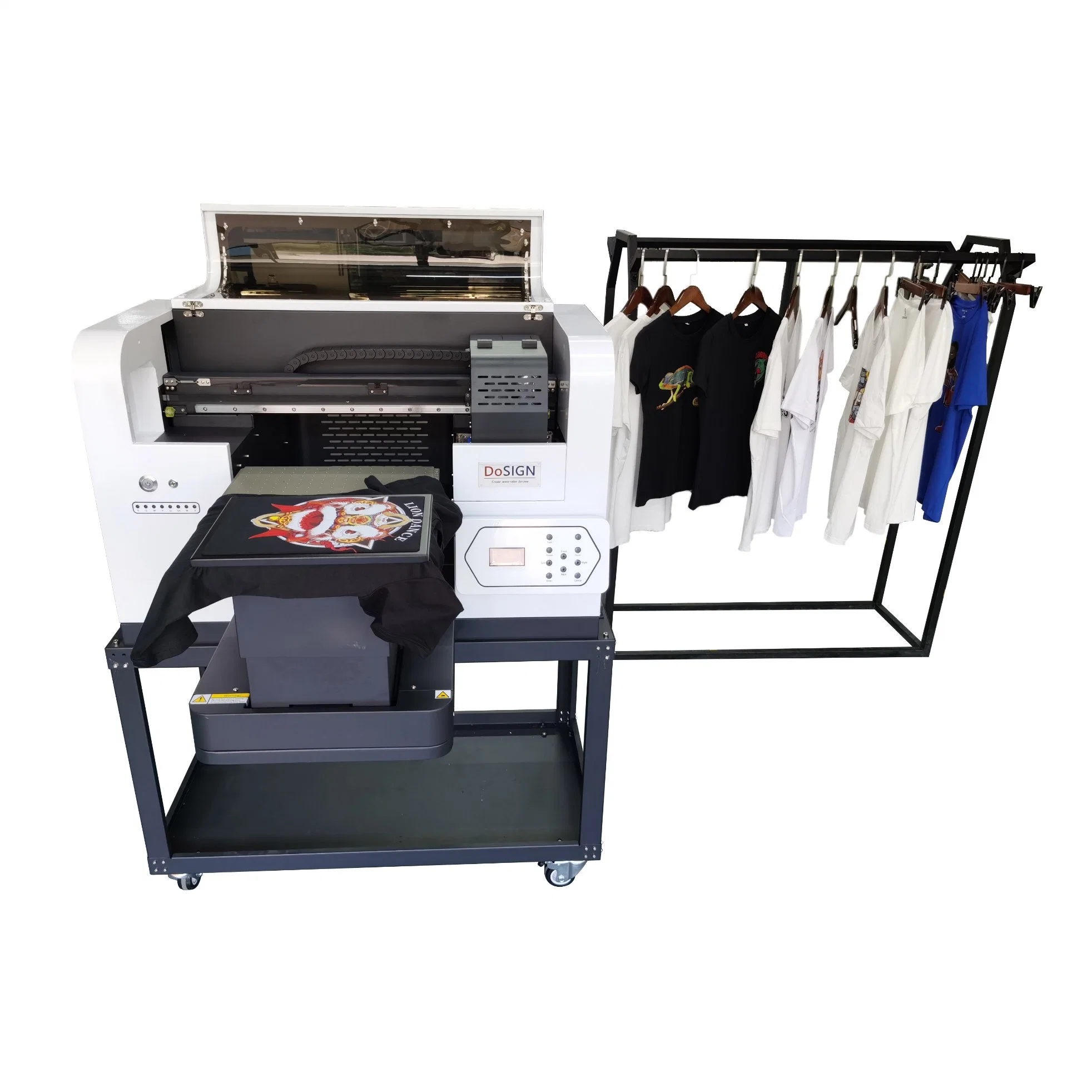 A3 2 Heads DTG Printer Digital Textile Printer T-Shirt Cotton Custom Bags No Woven Cloth Tshirt Printing Machine