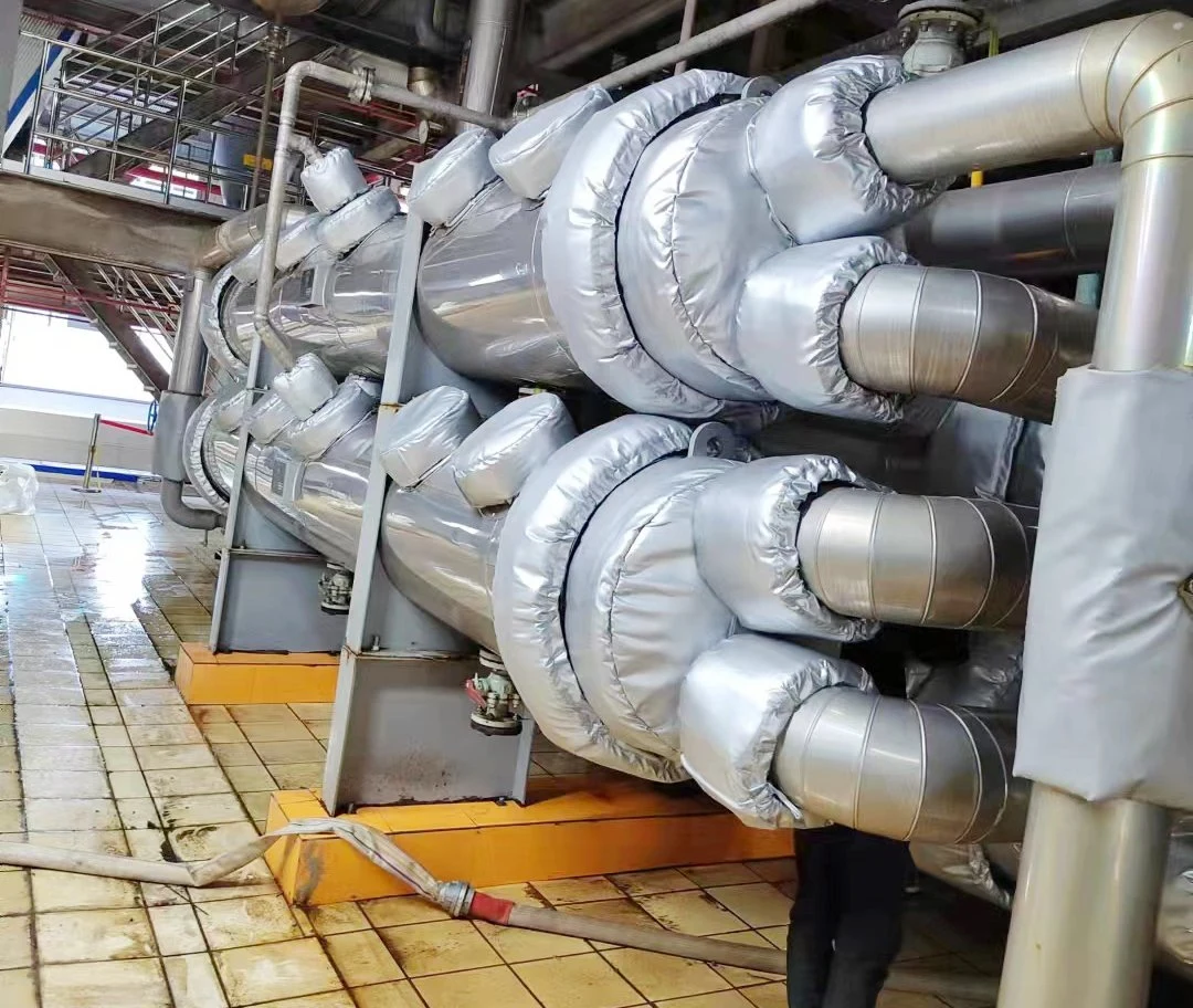 Steam Turbine and Valves Heat and Sound Insulation Blanket