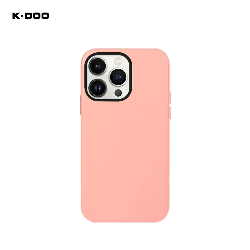 K-Doo Collection Design with Magsafe Leather Case High quality/High cost performance  Back Cover for 12-13promax