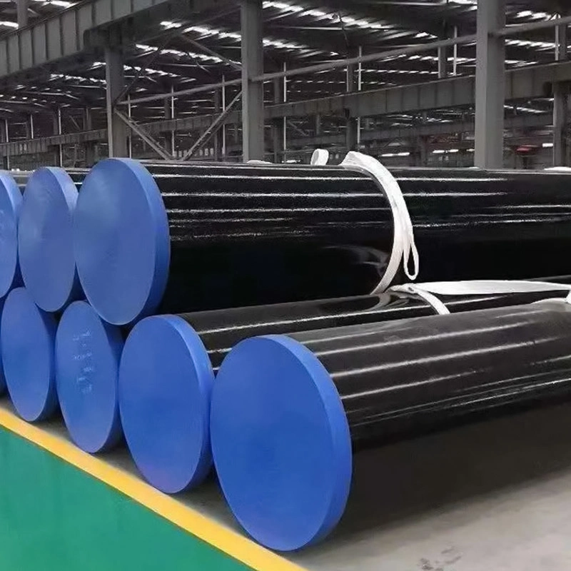 ASTM A106 API5l A53 Seamless Steel Pipe Steel Casing Tube Hot Rolled Precision Casing Galvanized Black Oil Thick Wall Steel Pipe