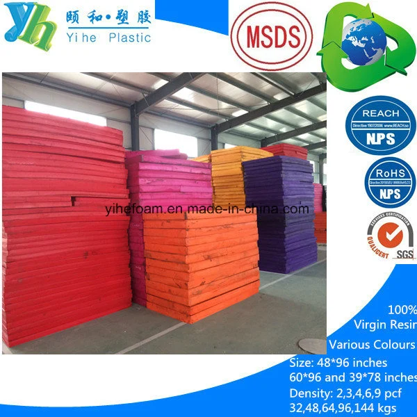 4 Inches Thickness Packaging PE Foam Sheets Blocks