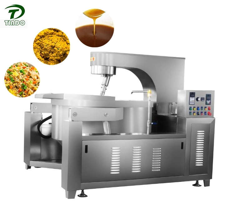 Stainless Steel Tilting Cooking Mixer Cooking Kettle Food Production Equipment Price