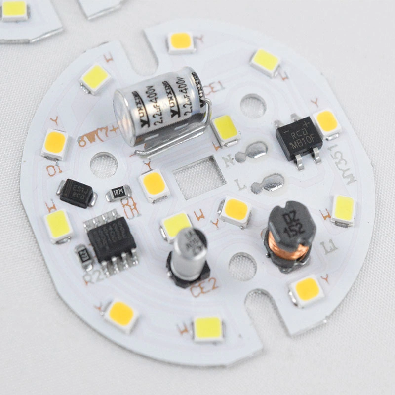 Placa de circuito impreso electrónico rígido pesada carga de energía cobre PCBA PCB para iluminación LED