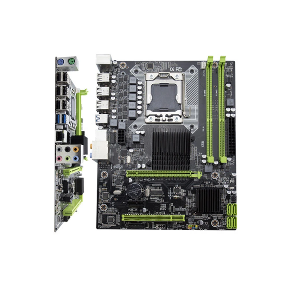 Factory Wholesale/Supplier Support DDR3 1600 1333 1066 Memory X58 Chipset Gaming Motherboard Price with LGA1366