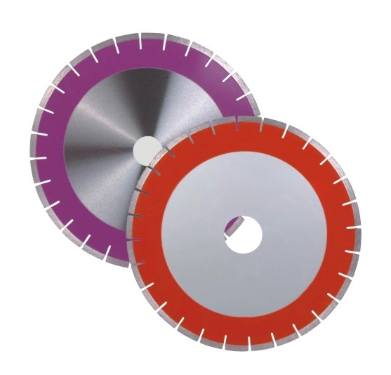 Lame de scie de diamant de taille personnalisée pour la coupe de granit, de la tuile, béton, asphalte, réfractaire