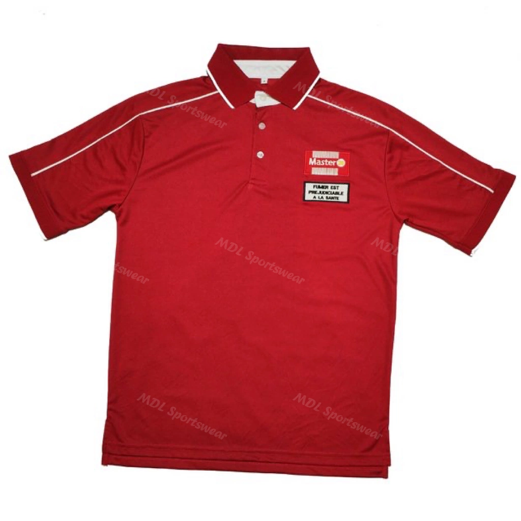 Customized Printing and Embroidery Sublimation Logo Cotton Polyester Uniform Polo Shirts