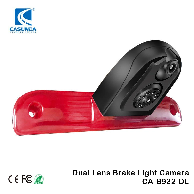 Reverse Aid Alarm System FIAT Ducato Peugeot Boxer Citroen Jumper Dual Lens IR Night Vision Brake Light Car Rearview Camera