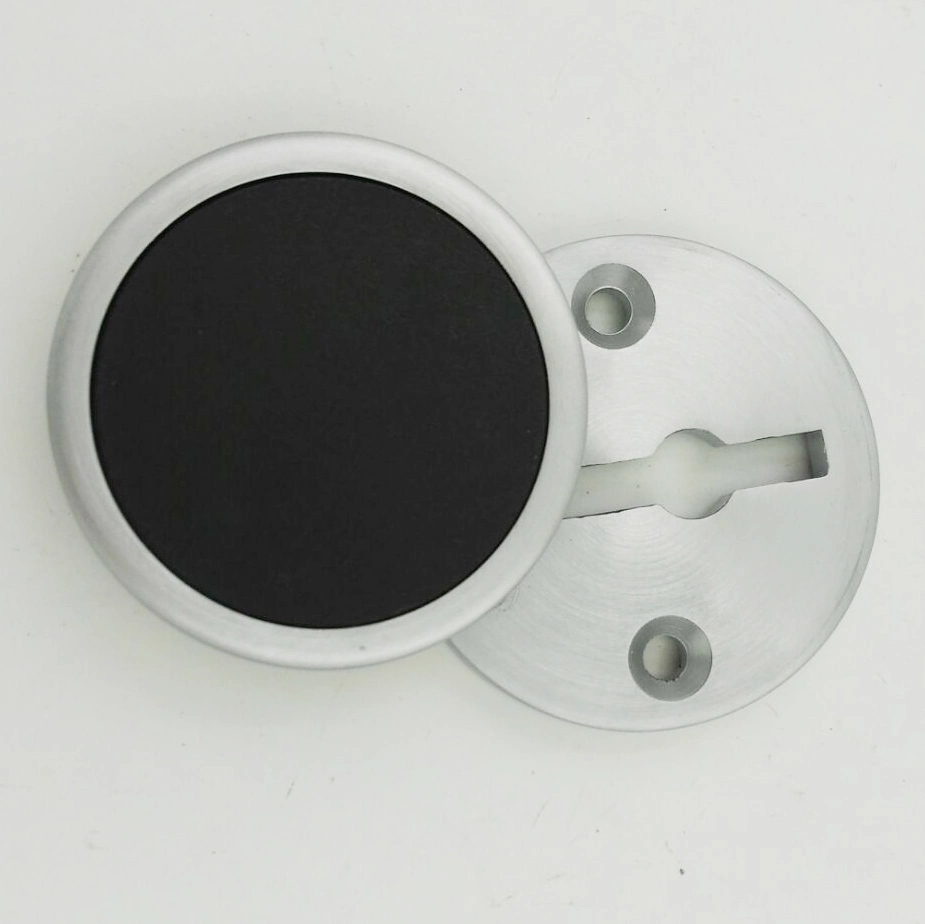 Circular Keyhole Entry Escutcheon for Double Bit Key Lock