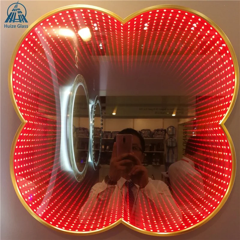 Wall Hanging Custom Decorative 3D LED Infinity Mirror with Lights