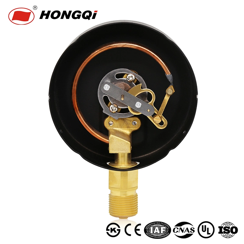 Hongqi 4" Standard Pressure Gauge M20*1.5 Pressure Meter CE/UL/ISO/IAF Y Series