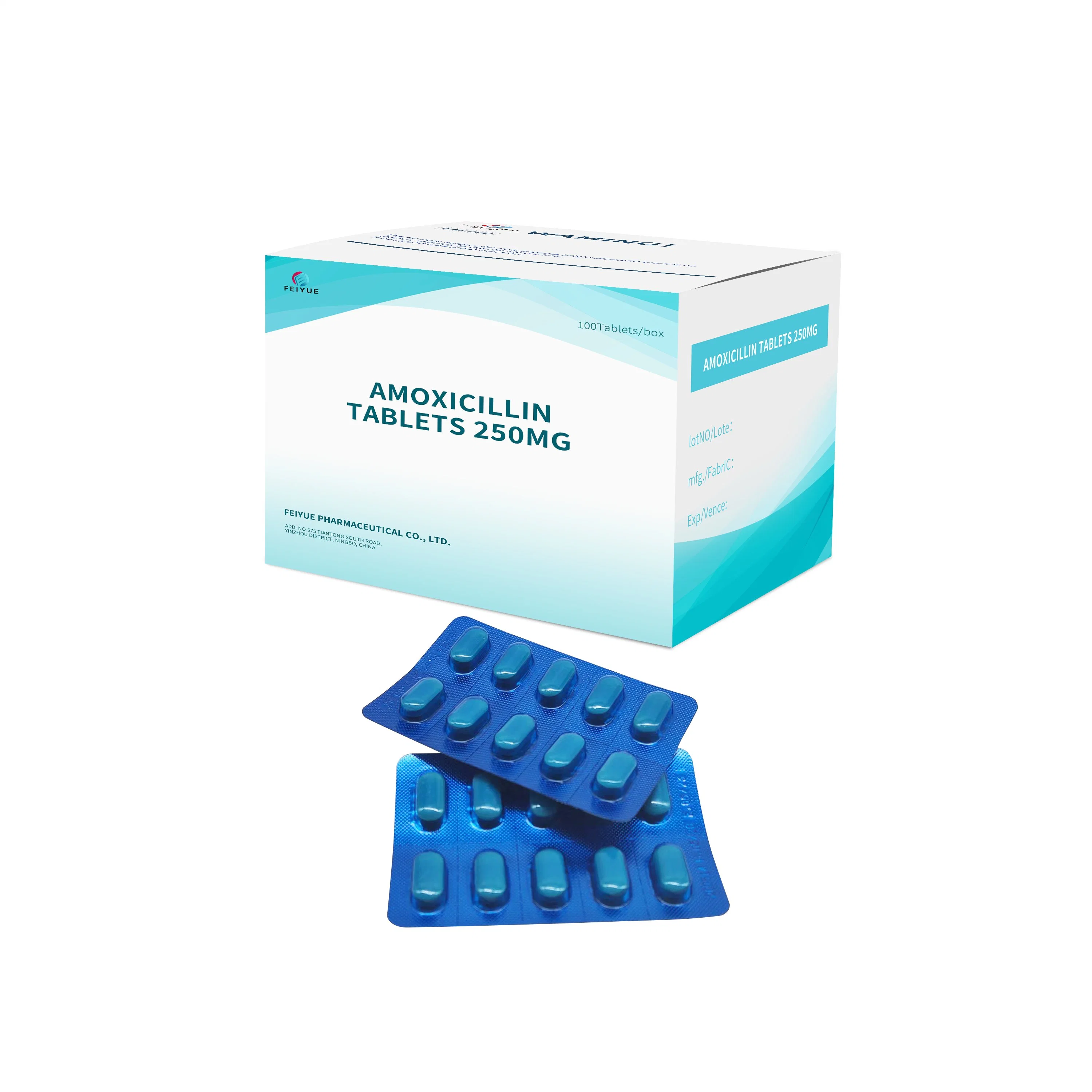 GMP China Amoxicillin Tablets 250mg