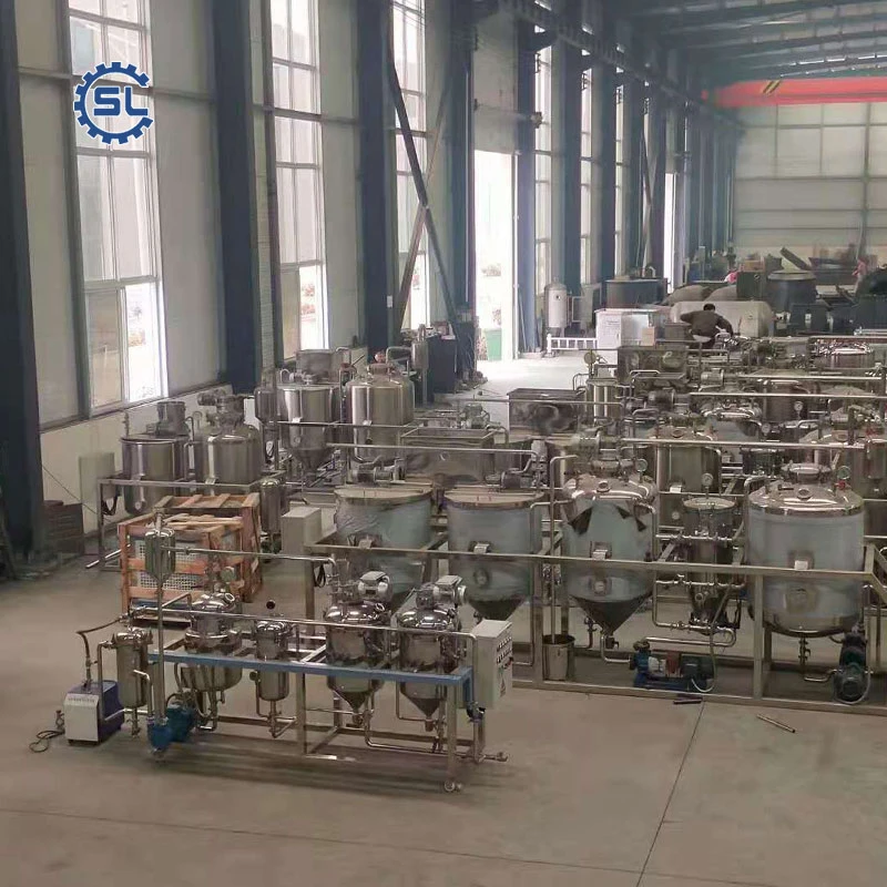 Cooking Edible Crude Palm Oil Refining Equipment