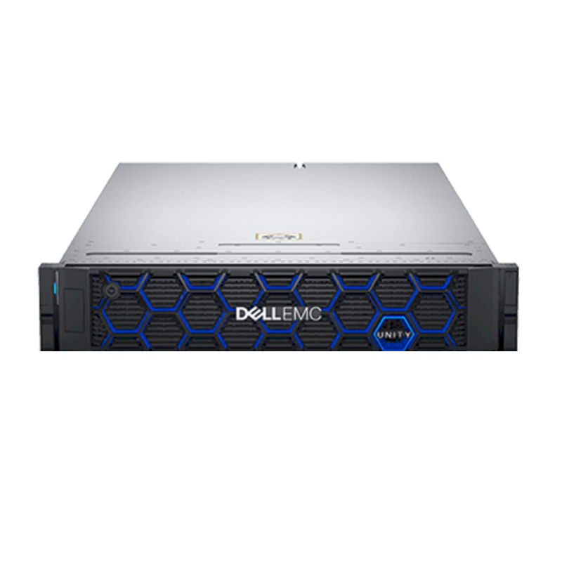 تخزين فلاش هجين طراز Unity Xt380 من Dell EMC عالي الجودة سعة 1.8 تيرابايت