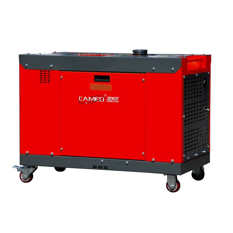 10kW 10kVA Günstige Generator Set Fabrik Preis kleine Silent Diesel Genset 1 Ein 3 Drei Phasen Tragbarer Elektrischer Stromgenerator 8kW Diesel-Genset