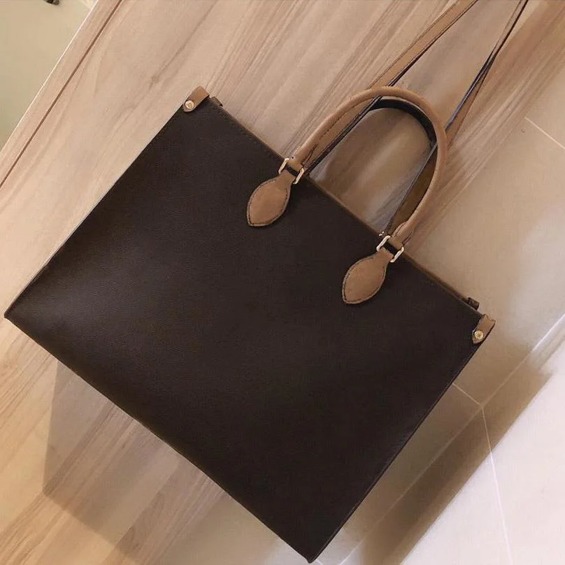 La calidad de la mujer de marca Bolsa Designertop Luxurys Flores cajas de diseño de bolsos de cuero auténtico de gran tamaño cuentan con caja y soporte de bufandas de seda