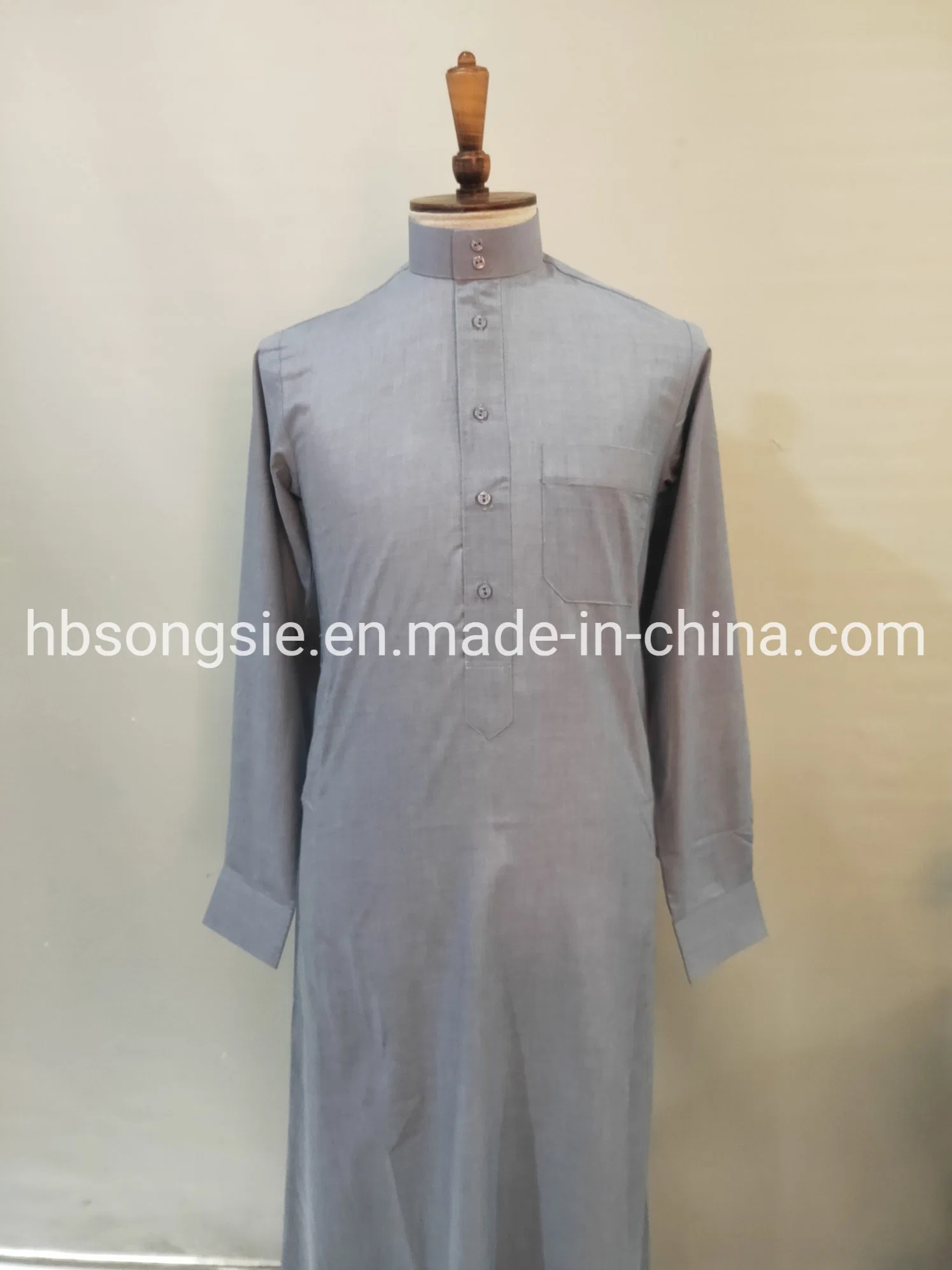 Wholesale Price Men&prime; S Garment Islamic Thobe Muslim Abaya Designs Maxi Dresses