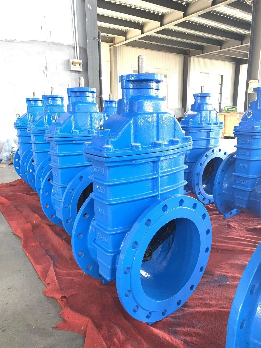 DIN3352 Pn10 F4 Metal-Seal Flanged End Gate Valve