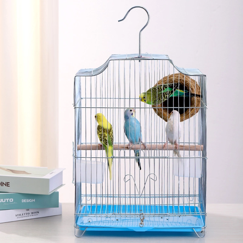 High quality/High cost performance Good Feedback Metal Bird Cage Folding Bird Breeding Cage with Removable Tray