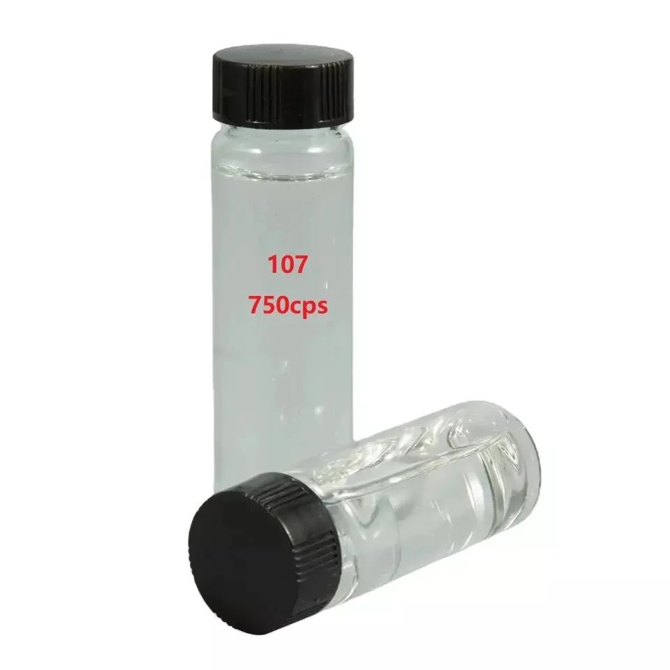 107 silicone Rubber 750 CST silicone Oil cas 63148-60-7 pour Dispositifs médicaux/textile