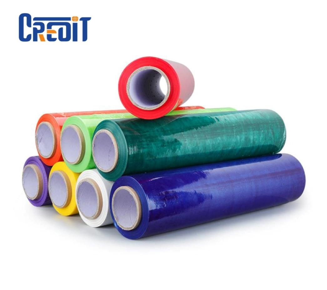 Fabrik Direktverkauf Kunststoff-Verpackung Film Farbe Stretch-Film Wrap Folie für Warenverpackungen