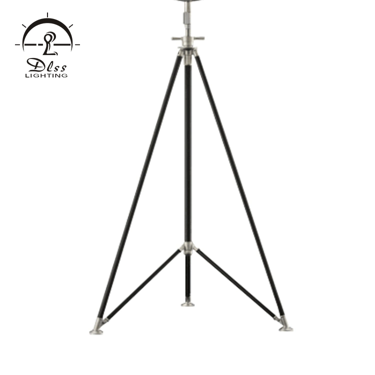 Retro Floor Lighting Industrial Tripod Standing Light Three Legs Umbrella LED Floor Lamp