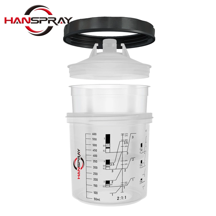 High quality/High cost performance  600ml 125mic Paint Measuring Cups Automotive Refinishing Paint System