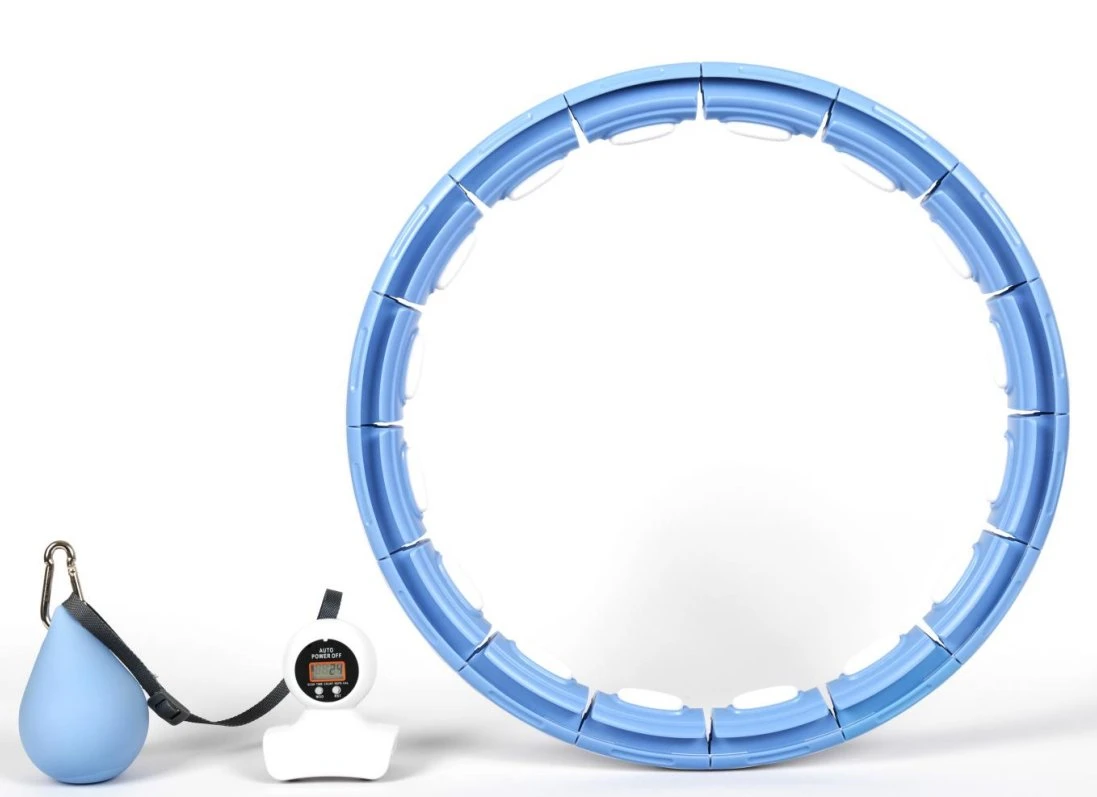 Bunte Smart Hula Ring Gewichtet Intelligent Body Slimming Hula Hoops Yoga-Fitnessgeräte